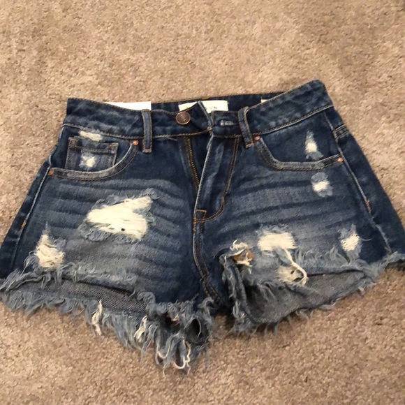 Jean shorts - Picture 1 of 3